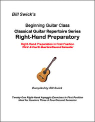 Bill Swick's Solo Repertoire Collection - Right Hand Preparatory and Volumes 1 - 14 Guitar and Fretted sheet music cover Thumbnail